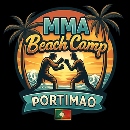 Logo MMA Beach Camp Portimão - projet Web Commit Agence web Lyon